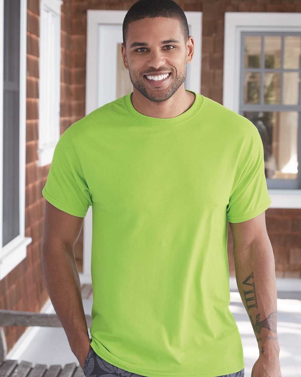 Hanes ComfortSoft Heavyweight 100 Cotton TShirt. 5280 • Fitness