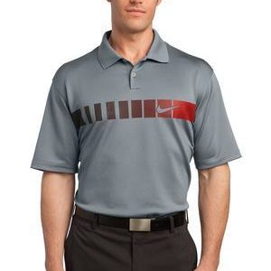 Nike Golf Dri-FIT Chest Stripe Print Polo. 443211