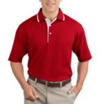 Port Authority - Pinpoint Knit Polo.  K447