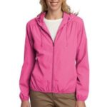 Port Authority® Ladies Hooded Essential Jacket. L305