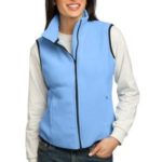 Port Authority - Ladies R-Tek Fleece Vest.  LP79