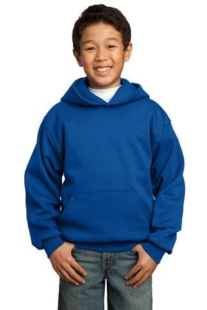 Port & Company - Youth Pullover Hooded Sweatshirt.  PC90YH