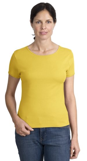 DISCONTINUED Hanes - Classic Fit Rib Tee.  S10C