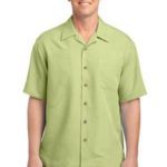 Port Authority - Patterned Easy Care Camp Shirt. S536