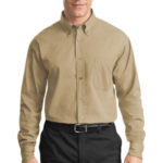 Port Authority - Long Sleeve Value Cotton Twill Shirt. S634