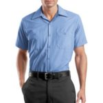 CornerStone - Short Sleeve Industrial Work Shirt.  SP24