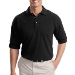 Port Authority - Tall Pique Knit Polo.  TLK420
