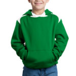 Sport-Tek - Youth Pullover Hooded Sweatshirt with Contrast Color. Y264