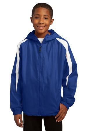 Sport-Tek - Youth Fleece-Lined Colorblock Jacket. YST81